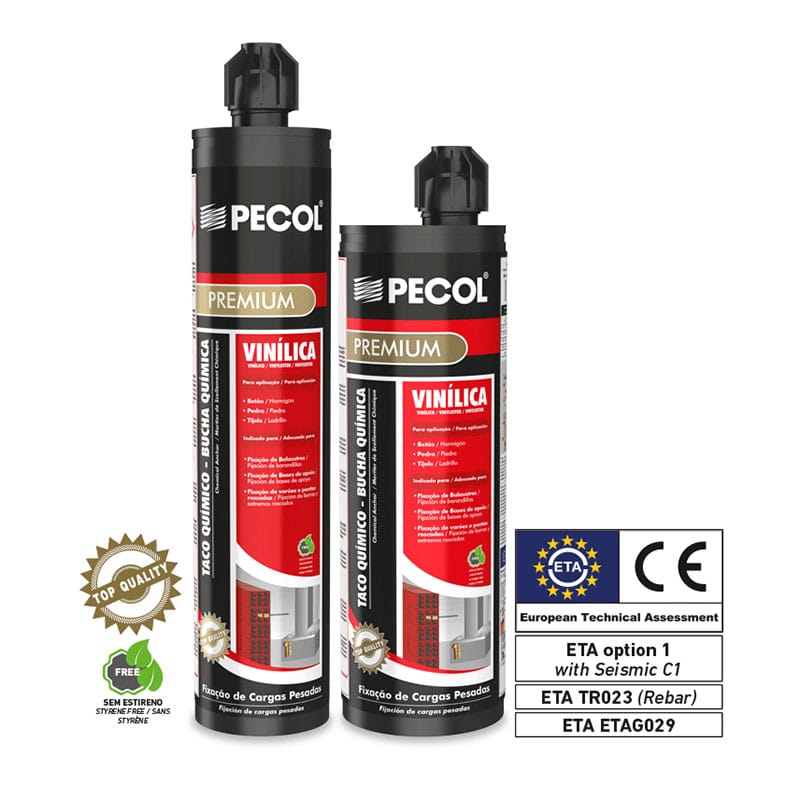 PECOL - Bucha Química Vinílica sem Estireno 300 ml
