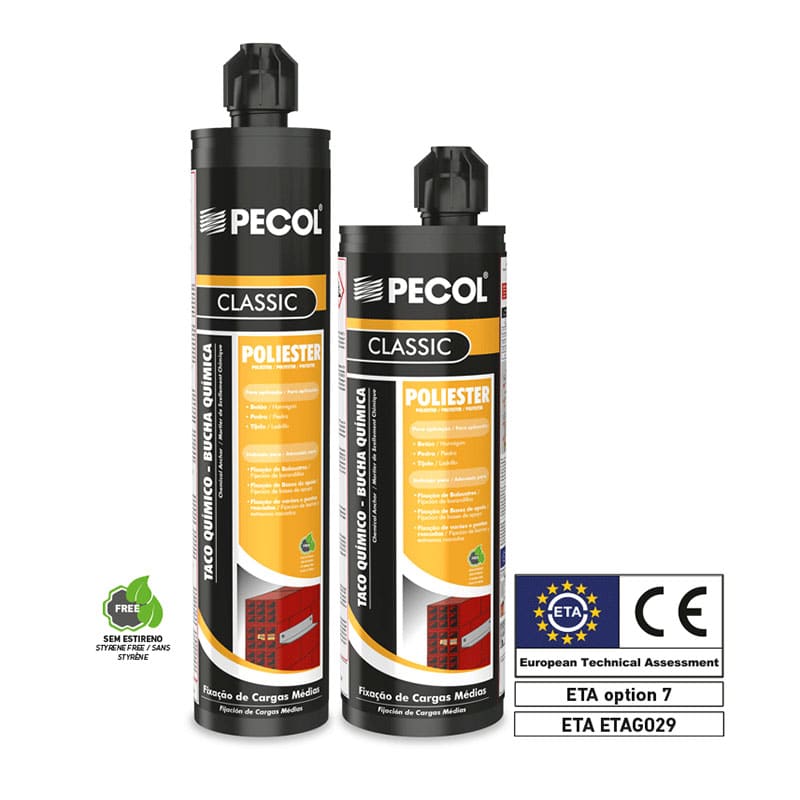 PECOL - Bucha Química Poliéster sem Estireno 300 ml