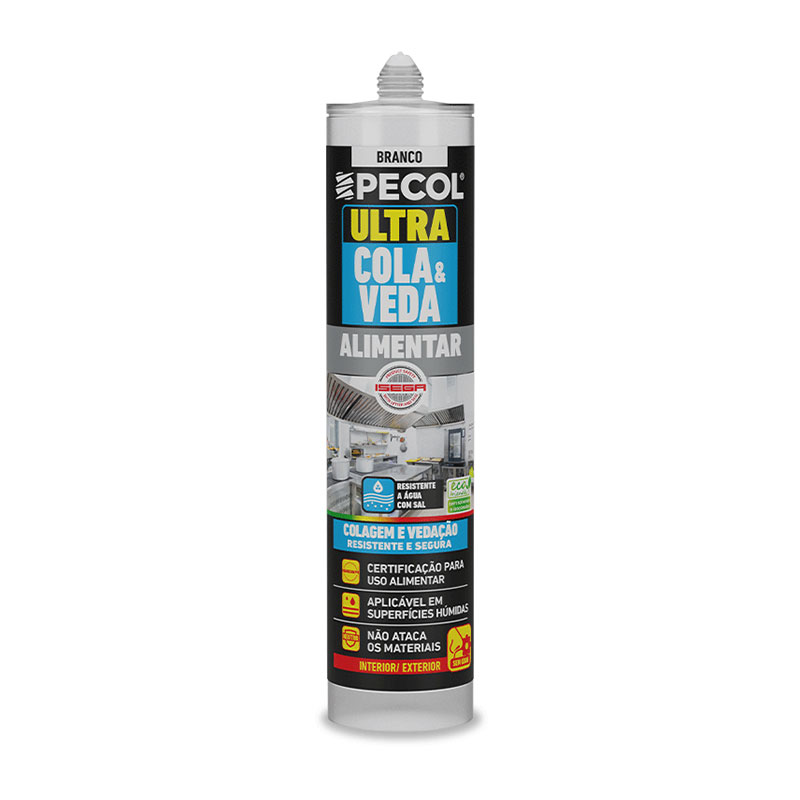 PECOL - Ultra Cola e Veda Alimentar Branco 280Ml
