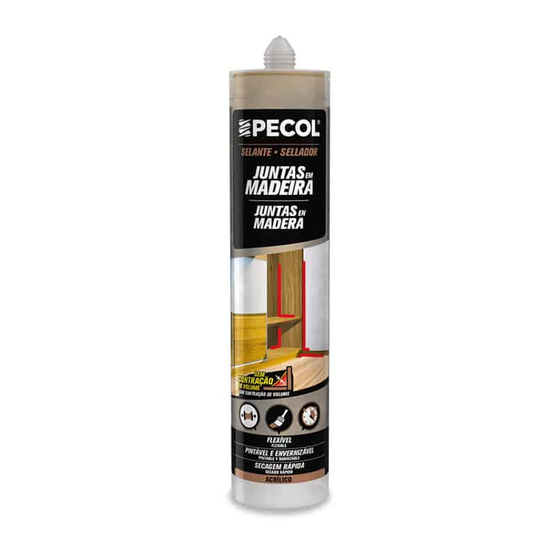 PECOL - Selante Juntas Madeira Cerejeira 125Ml