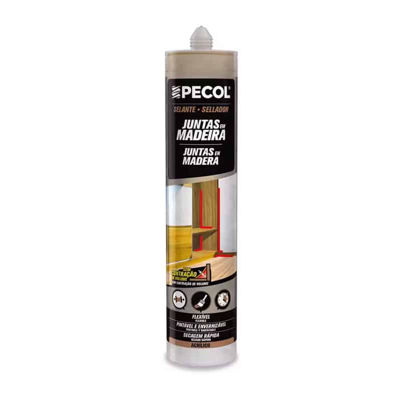 PECOL - Selante Juntas Madeira Faia 125Ml