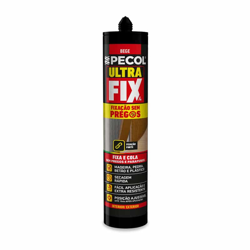 PECOL - Cola ULTRAFIX Fixação sem Pregos 125 ml