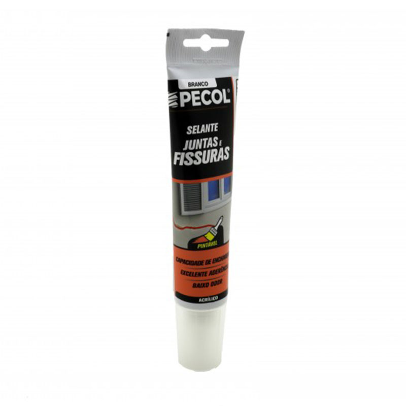 PECOL - Selante Acrílico Juntas Branco 125Ml