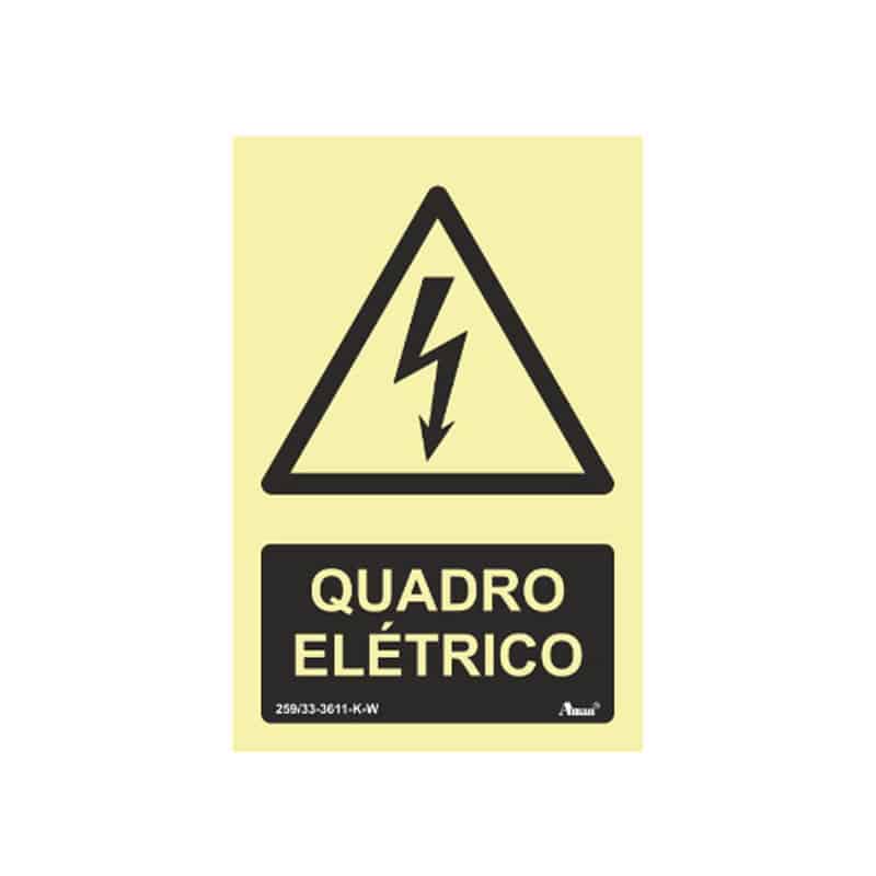AMAN - PVC Fotoluminescente Quadro Elétrico