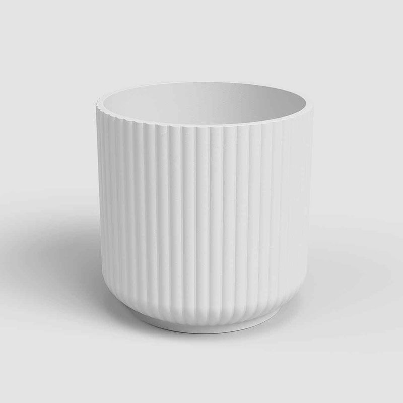 ARTEVASI - VASO CERAM.LUNA Ø13,5CM BRANCO