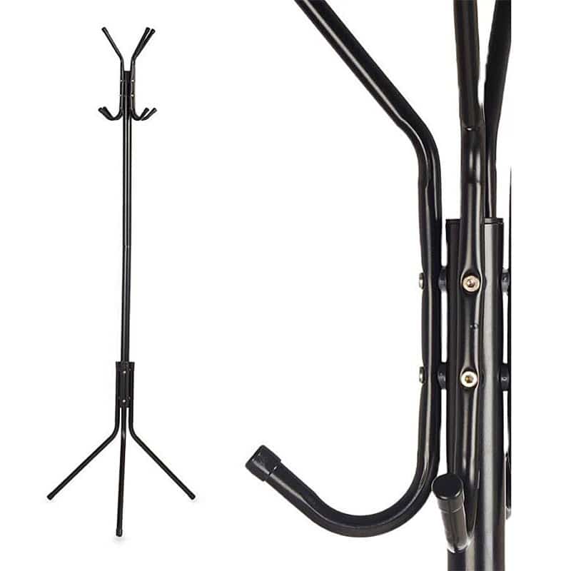 KIPIT - Cabide De Metal Mate Preto