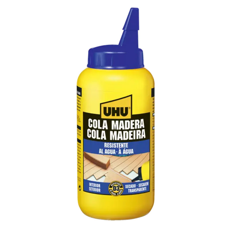 UHU - Cola Madeira Resistente à Água 750G