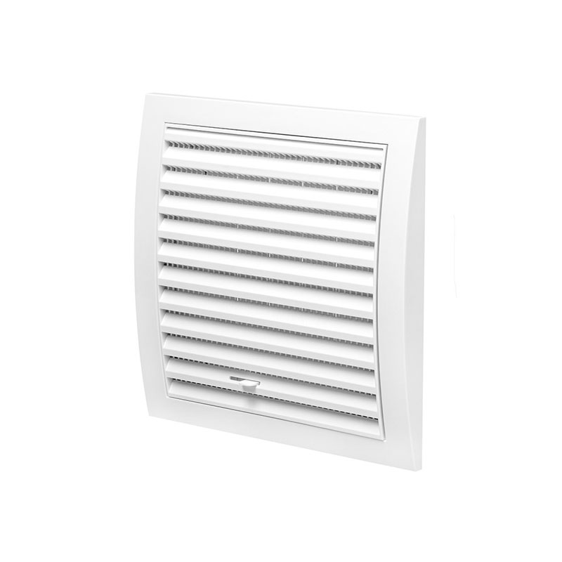 SANITOP - Grelha Design com regulador Branca 190X190