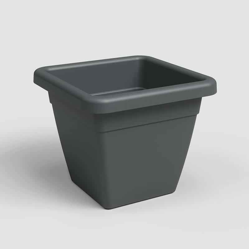 ARTEVASI - Vaso Venezia Quadrado 30CM Antracite