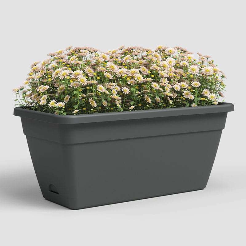 ARTEVASI - Floreira Venezia C/ Reserva Água 60CM Antracite