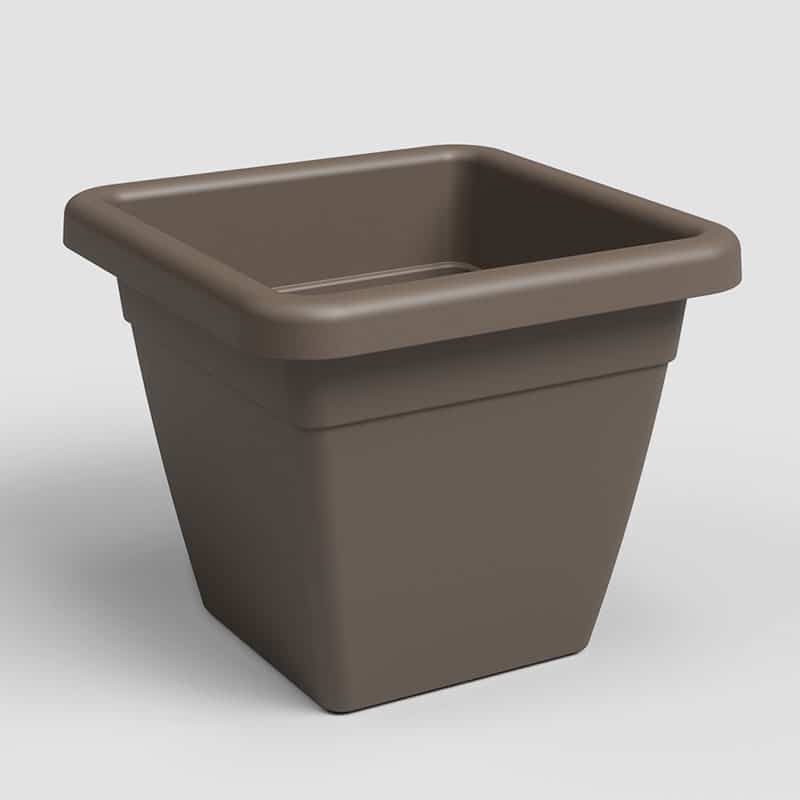 ARTEVASI - Vaso Venezia Quadrado 30CM Bronze