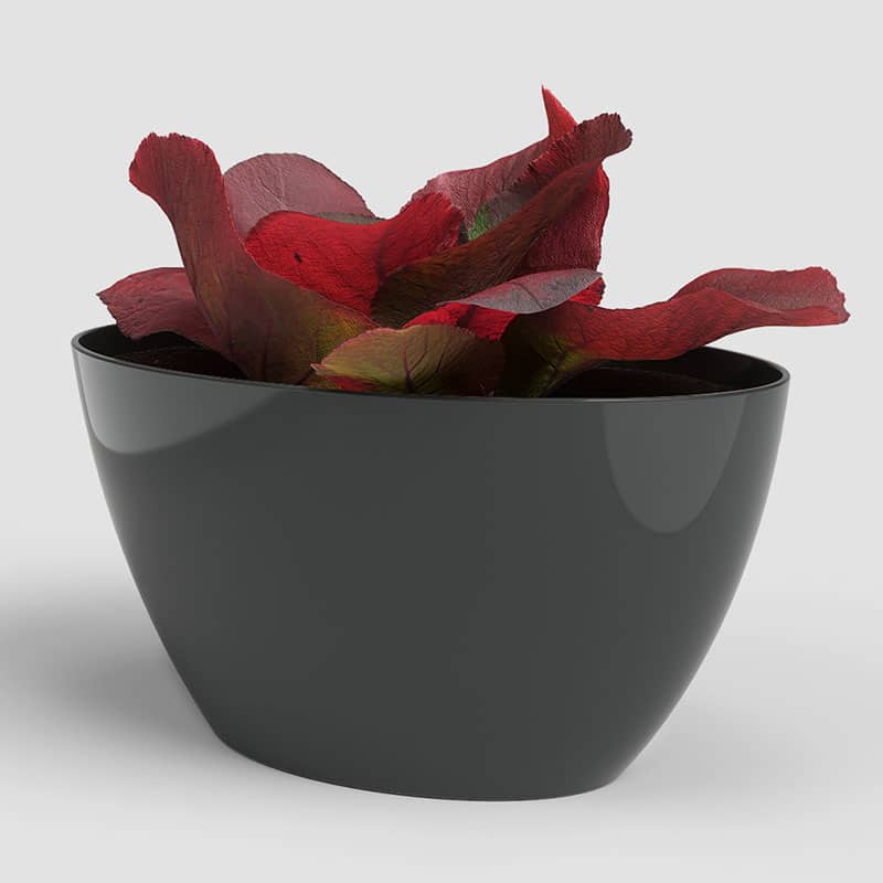 ARTEVASI - Floreira Bahia 35CM Antracite