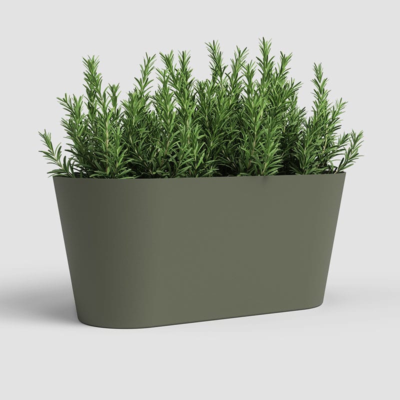 ARTEVASI - Floreira Porto 30CM Verde Seco