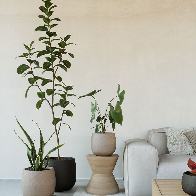 ARTEVASI - Vaso Hemera 20CM Antracite