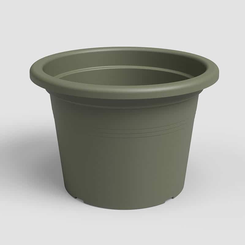 ARTEVASI - Vaso Venezia Cilindro 30CM Verde Seco