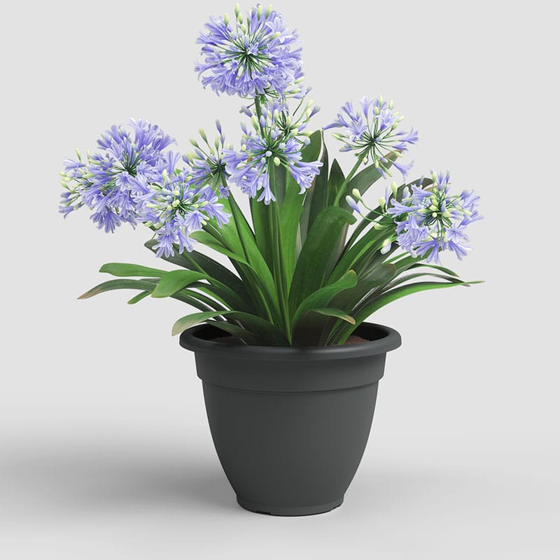 ARTEVASI - Vaso Venezia Campana 30CM Antracite