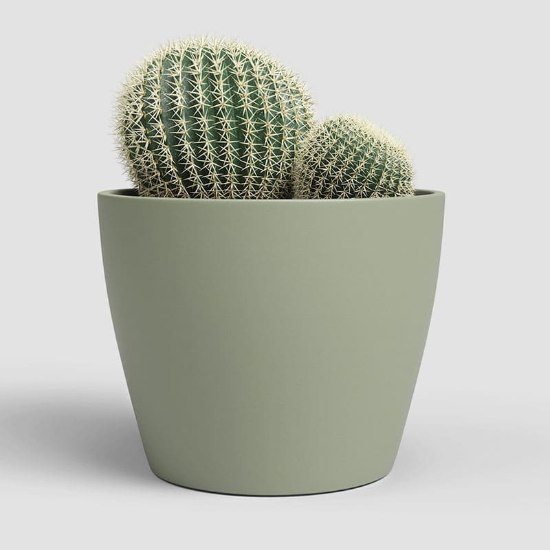 ARTEVASI - Vaso Núbia Cactus 9CM Verde