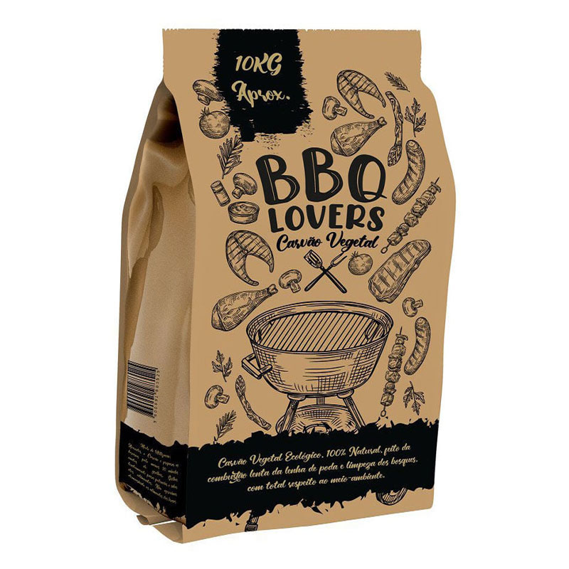 BBQ LOVERS - Carvão Vegetal 10Kg