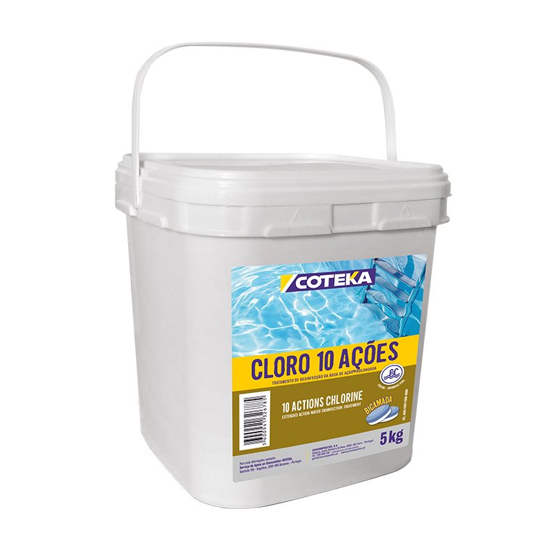 COTEKA - Cloro 10 Ações 5Kg