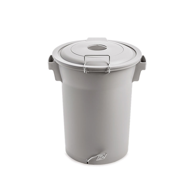 FAPLANA - Balde com Pedal Cinza 52L