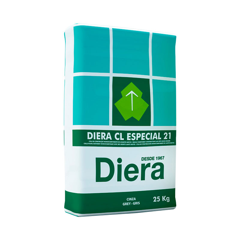 DIERA - Cimento Cola Especial 21 Cinza S 25Kg