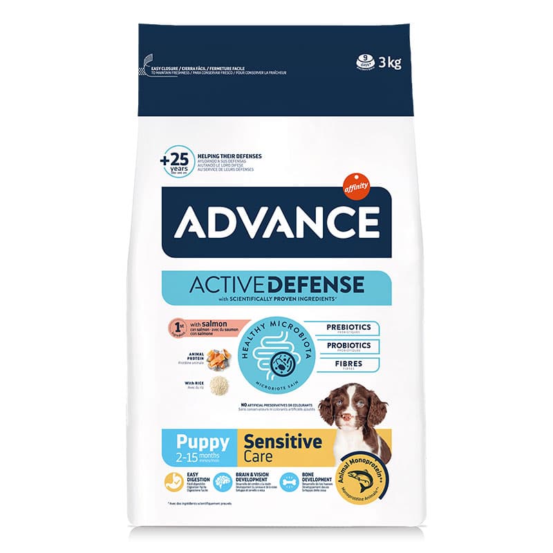 ADVANCE - Alimento Cão Puppy Sensitive 3Kg