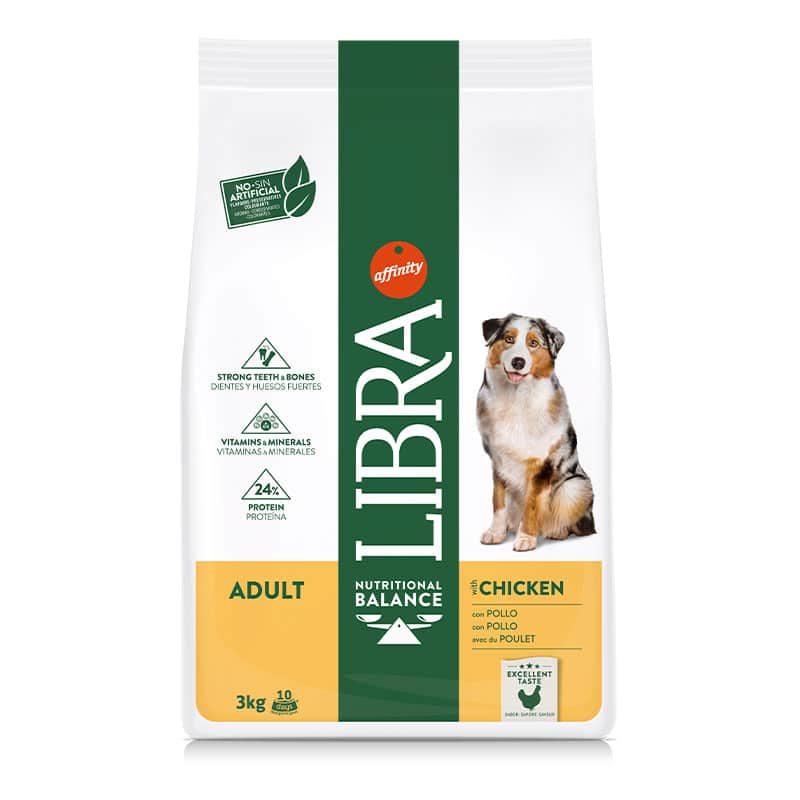 LIBRA - Alimento Cão Adulto 3kg Frango