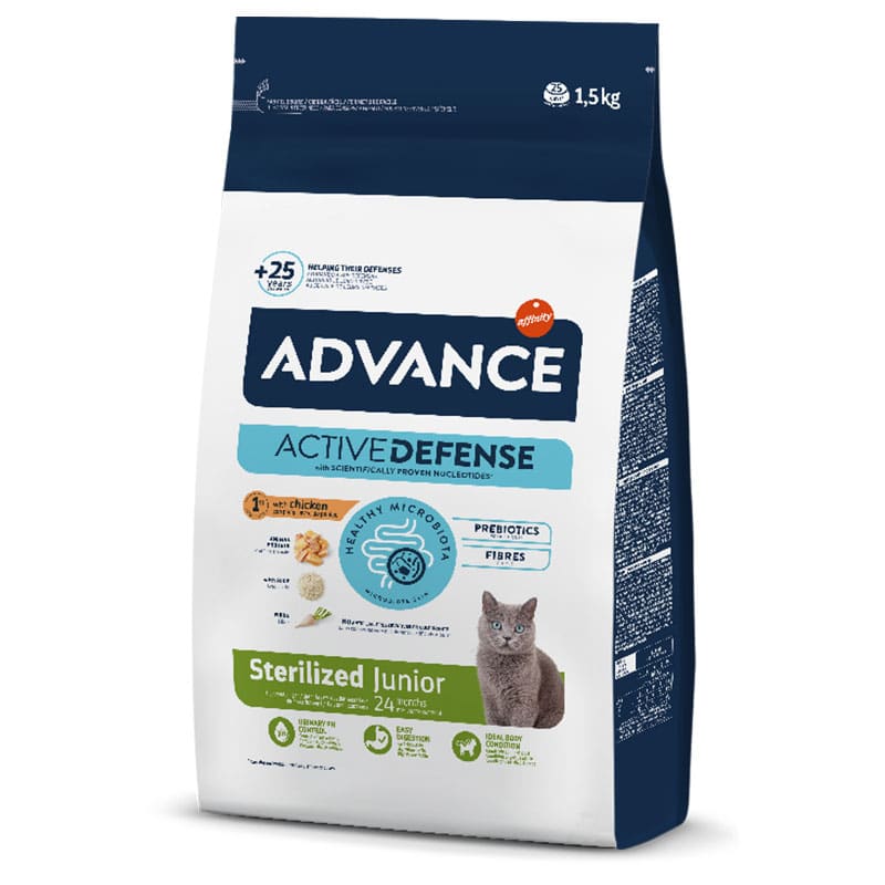 ADVANCE - Alimento Gato Esterilizado Junior 1,5Kg