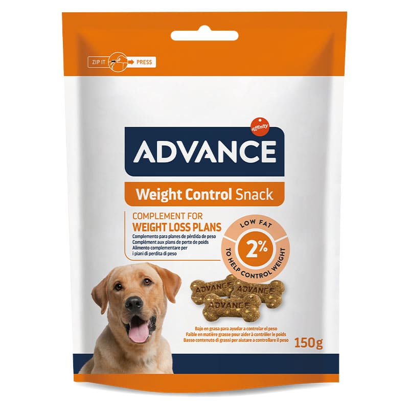 ADVANCE - Alimento Cão Snacks Controlo de Apetite 150Gr 7UN
