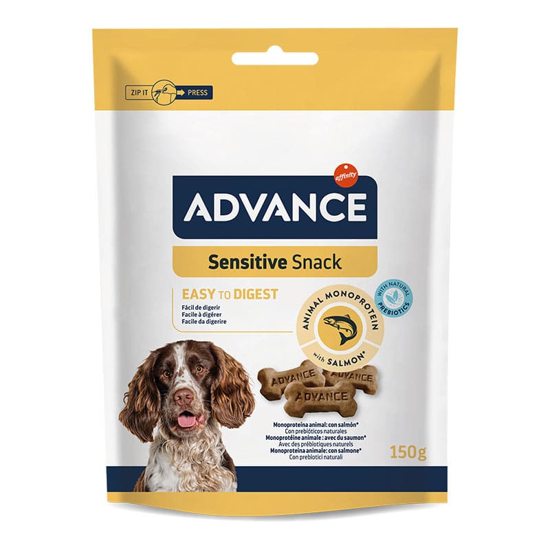 ADVANCE - Alimento Cão Snacks Sensitive 150Gr 7UN