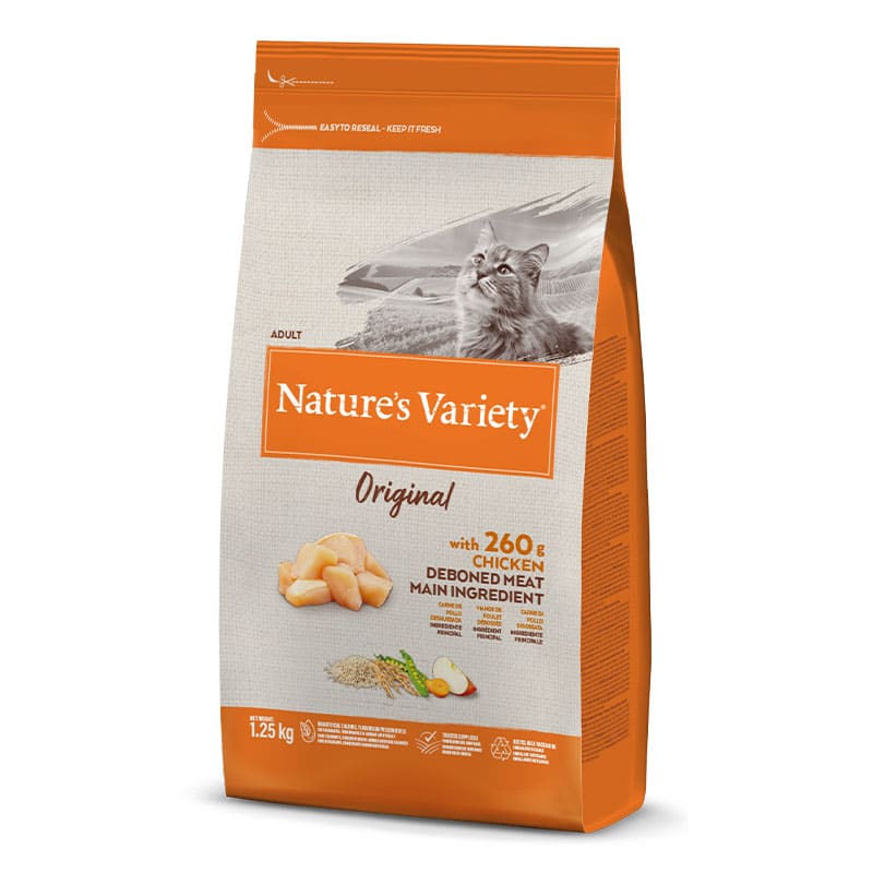 NATURE'S VARIETY - Alimento Gato Esterilizado Frango 1,25Kg