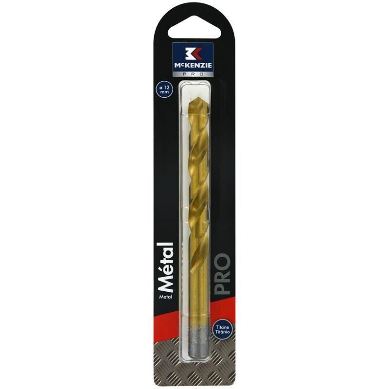 MCKENZIE P - Broca Metal Titânio D12X151Mm