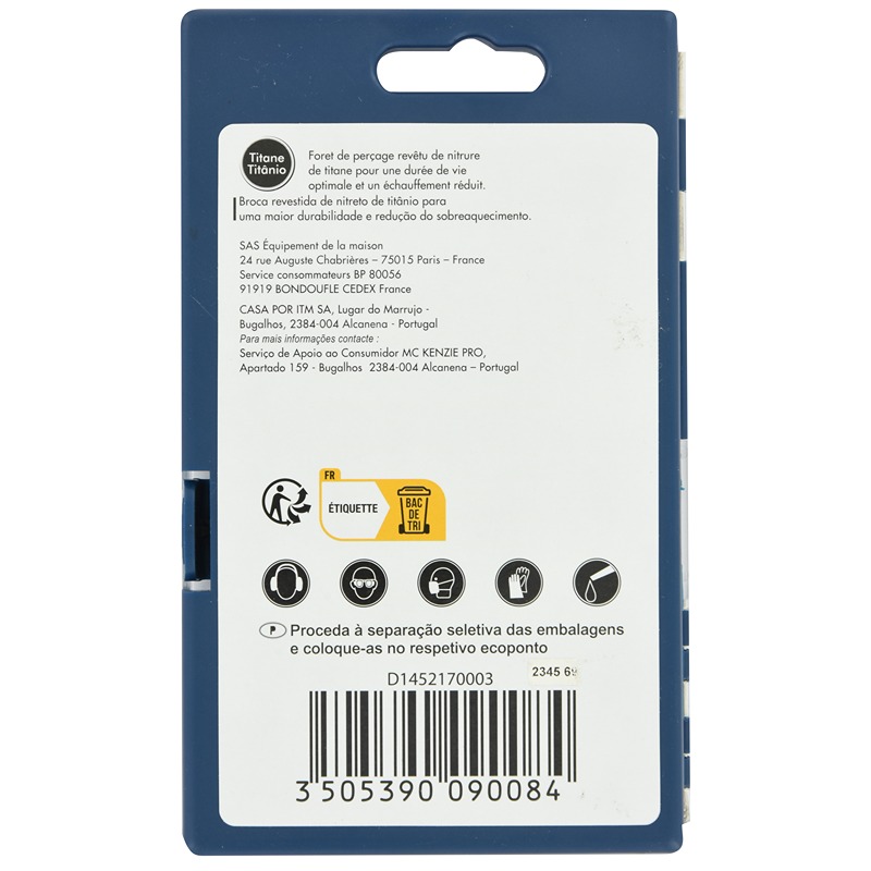 MCKENZIE P - Brocas Metal D1.5-6.5Mm 13UN