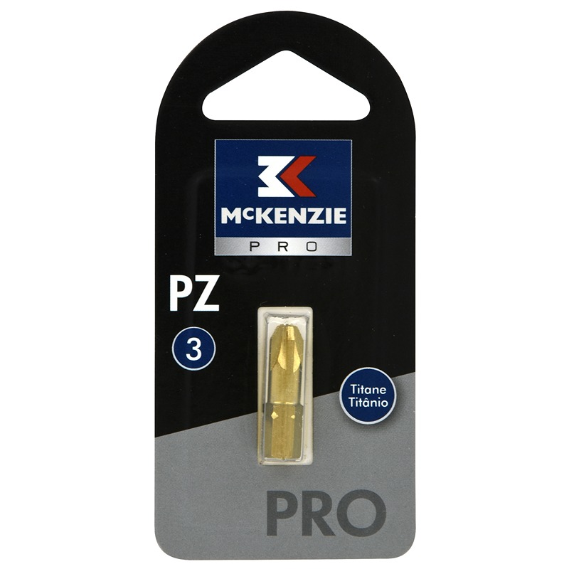 MCKENZIE P - Bit Titânio Pz3