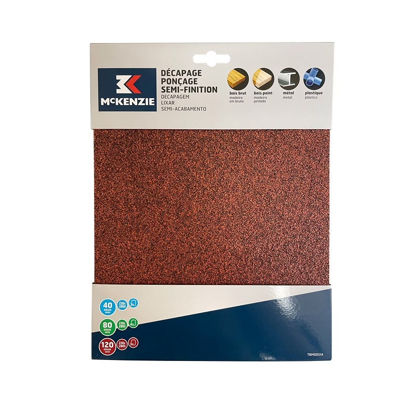 MCKENZIE - Lixas Corindo 230X280 Vr G 10UN