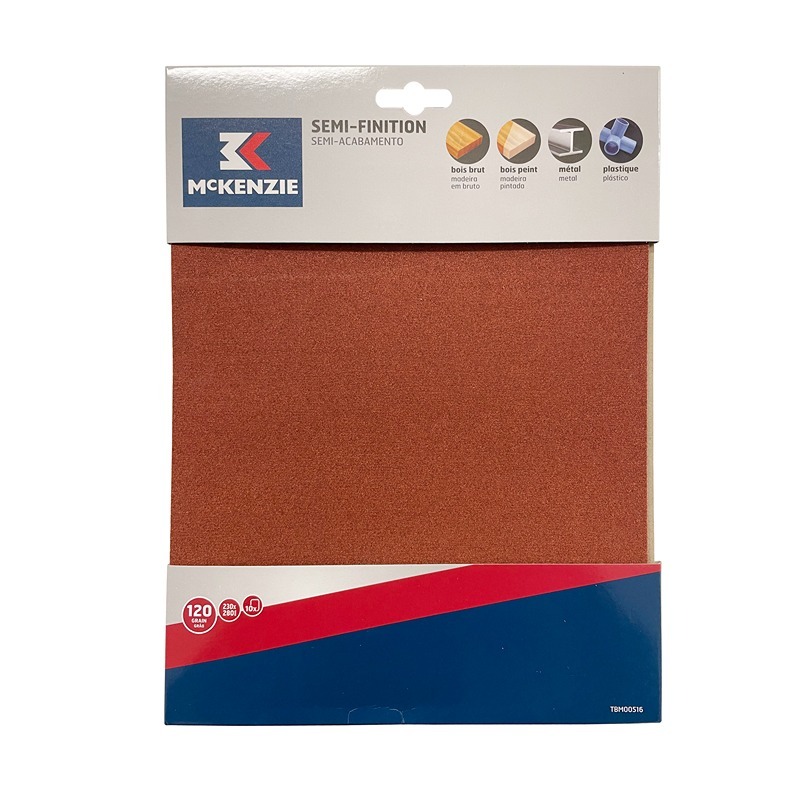 MCKENZIE - Lixas Corindo 230X280 G120 10UN