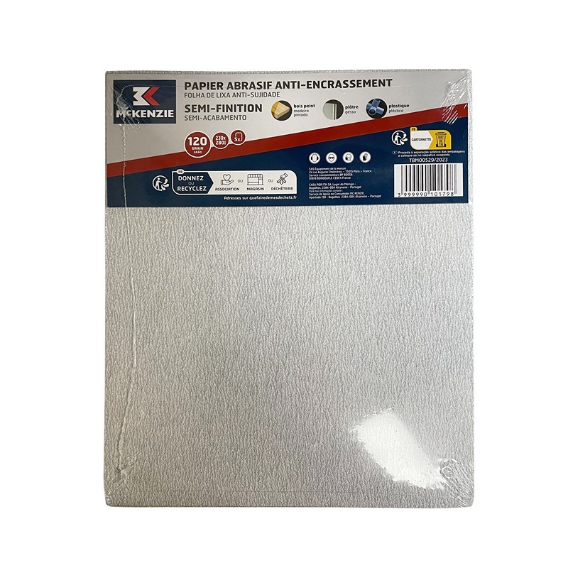 MCKENZIE - Lixas Anti Sujidade 230X280 G120 5UN
