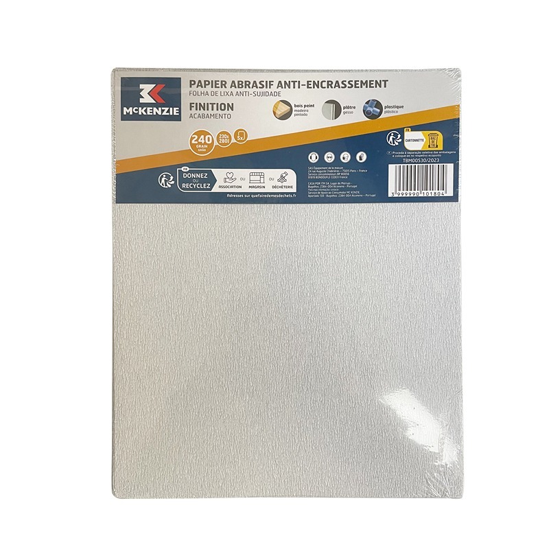 MCKENZIE - Lixas Anti Sujidade 230X280 G240 5UN