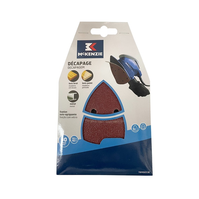 MCKENZIE - Patins Velcro Perfurado 102X152 G40 5UN