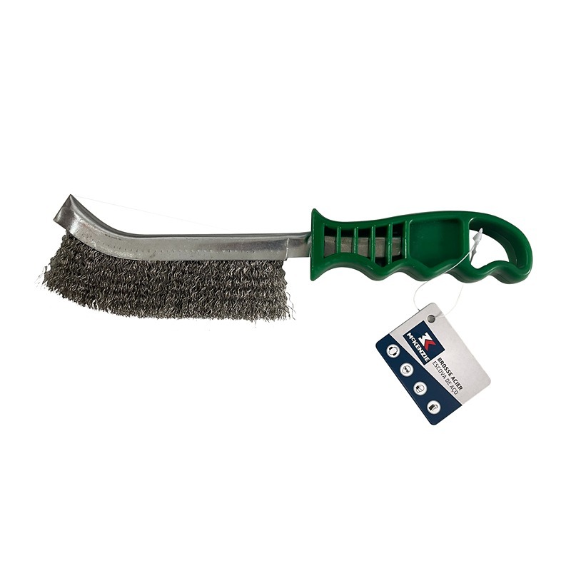 MCKENZIE - Escova Inox Cabo Plastico