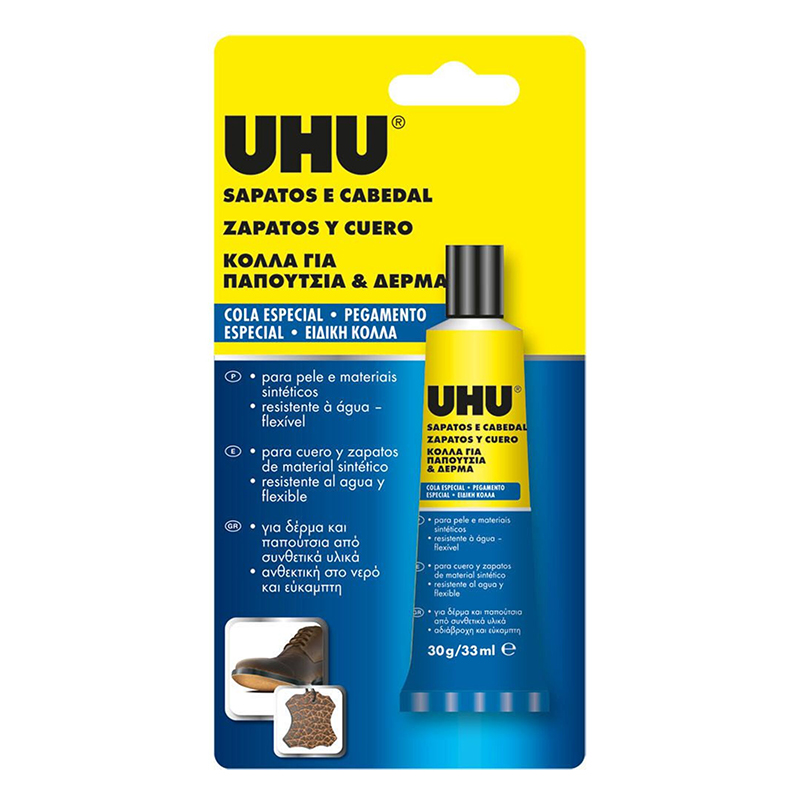 UHU - Cola UHU para Sapatos e Cabedal 30G