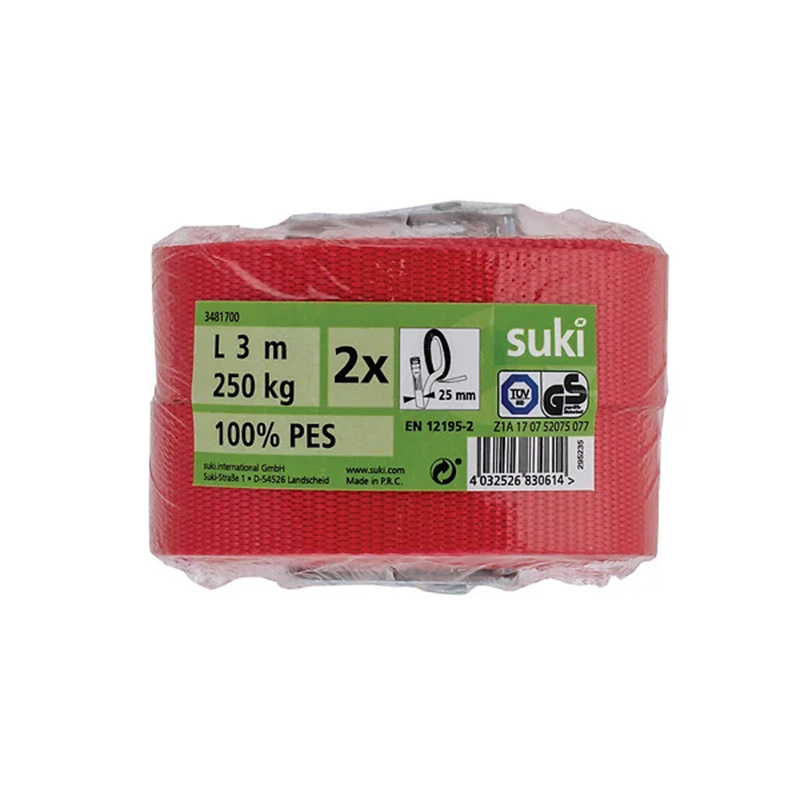 SUKI - Cinta com Fivela 25MM/3M - 2Pcs