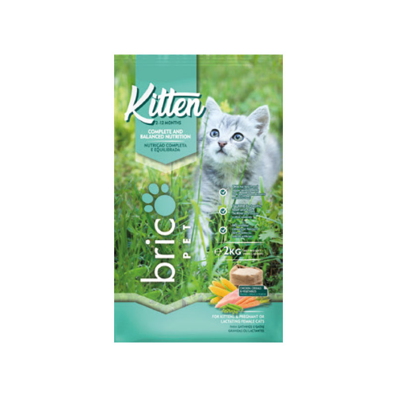 BRICOPET - Alimento Seco Gato Kitten 2Kg