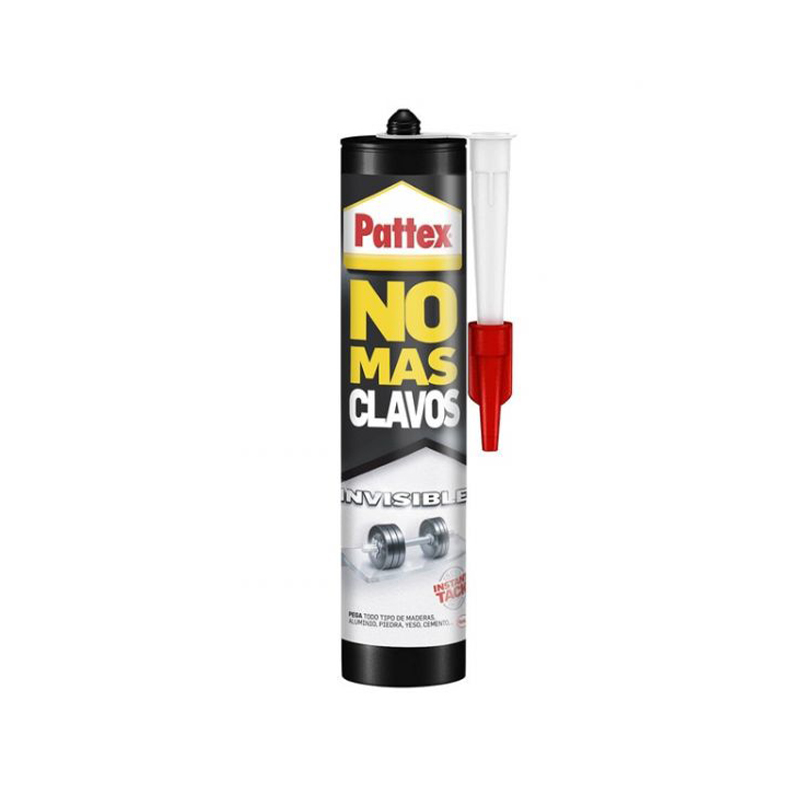 PATTEX - Cola de Montagem Não Mais Pregos Invisível 310Ml