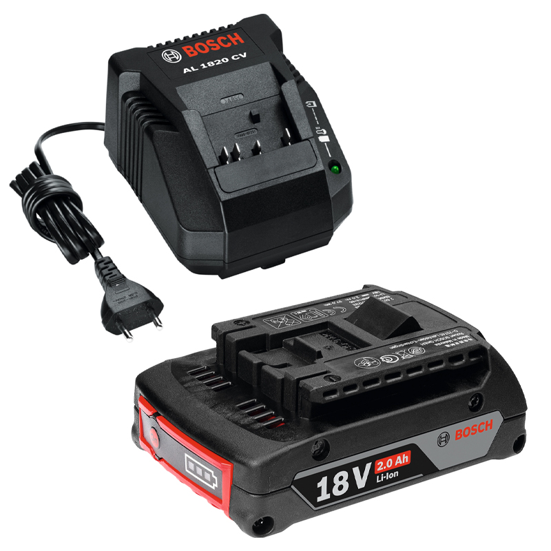 BOSCH AZUL - Berbequim 18V 2 Baterias