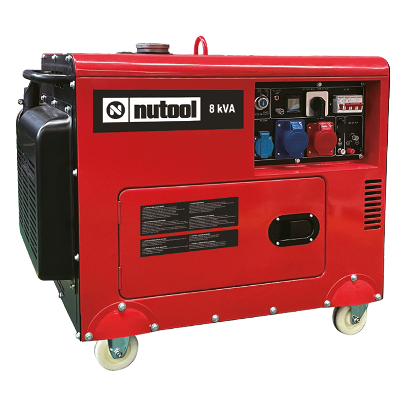 NUTOOL - Gerador Insonorizado Trifásico 6500W