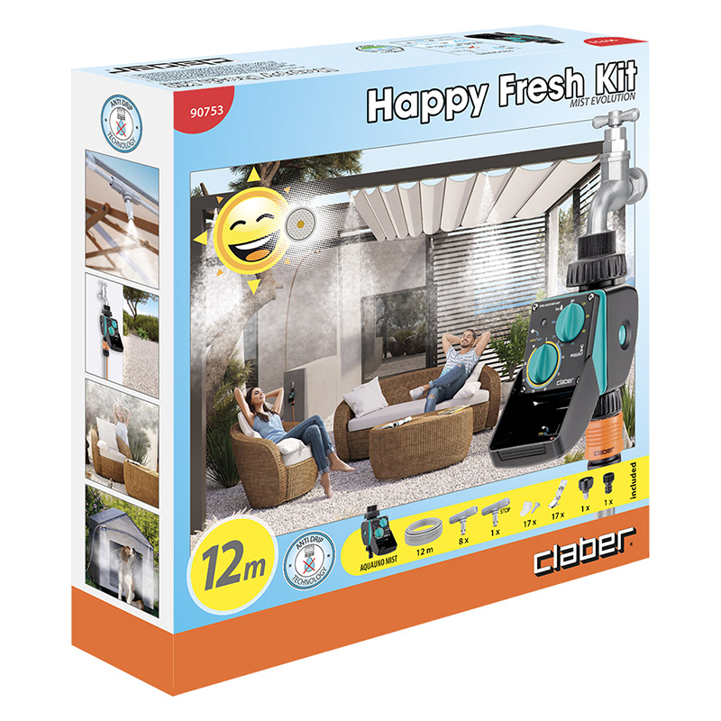 CLABER - Kit Happy Fresh Evolution com Progr. 12M