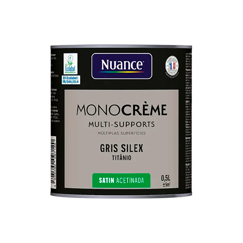 NUANCE - Tinta Mcreme Titânio Acetinado 0.5L