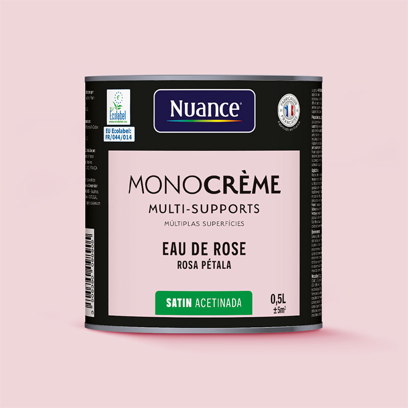 NUANCE - Tinta Mcreme Rosa Pétala Acetinado 0.5L