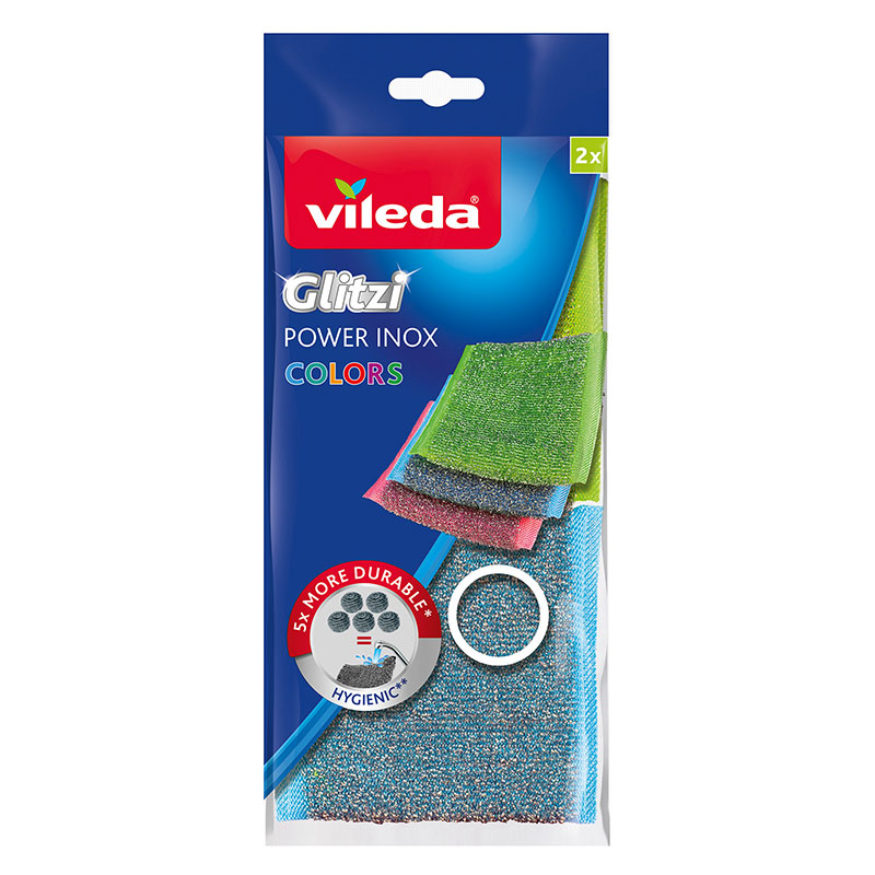 VILEDA - Esfregão Metálico Power Inox